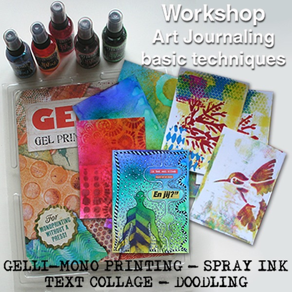Live workshop – Art journal technieken