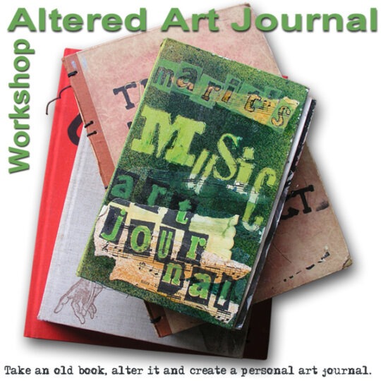 Live workshop: Altered art journal